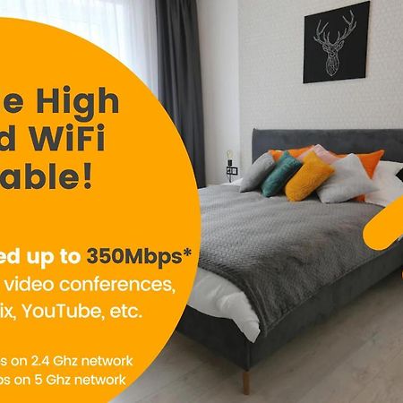 Comfy 2 Room Apartment - Free Parking - 350Mbps Wifi - Netflix Kaunas Eksteriør billede