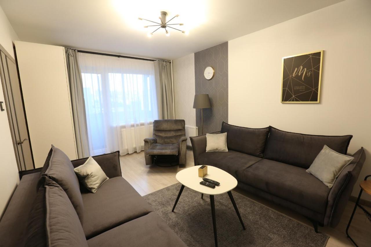 Comfy 2 Room Apartment - Free Parking - 350Mbps Wifi - Netflix Kaunas Eksteriør billede